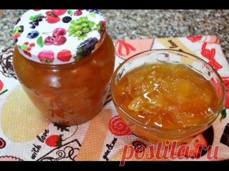 Янтарное   варенье   из груш  дольками