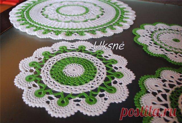 Supermamų klubas > Servetėlės nertos vąšeliu, 6 tema