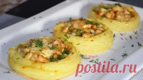 рецепт картофельных гнезд