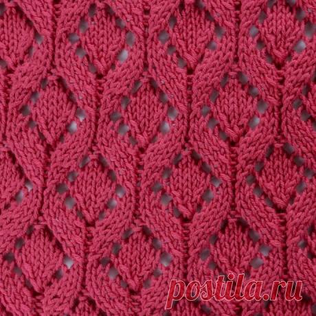 Узор спицами