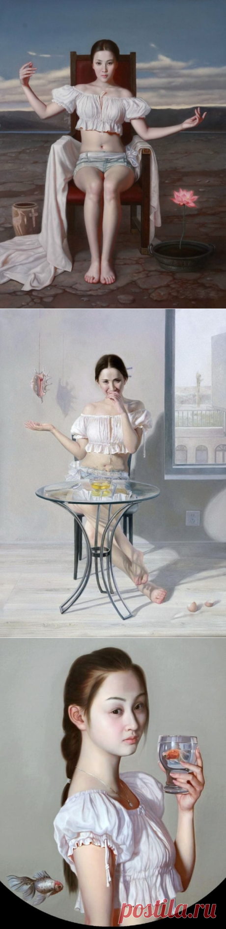 Художник liu Yan Ming. Картины