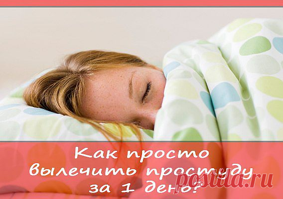 как вылечить простуду за один день (ночь)