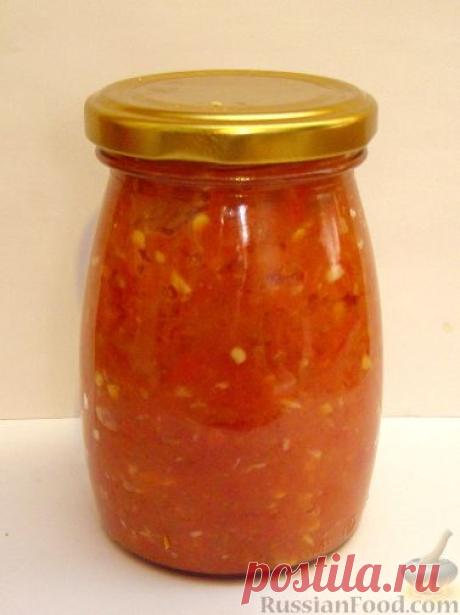 Рецепт: Аджика с яблоками (делаю )
