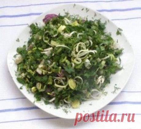 Салат из щавеля | Рецепты с фото