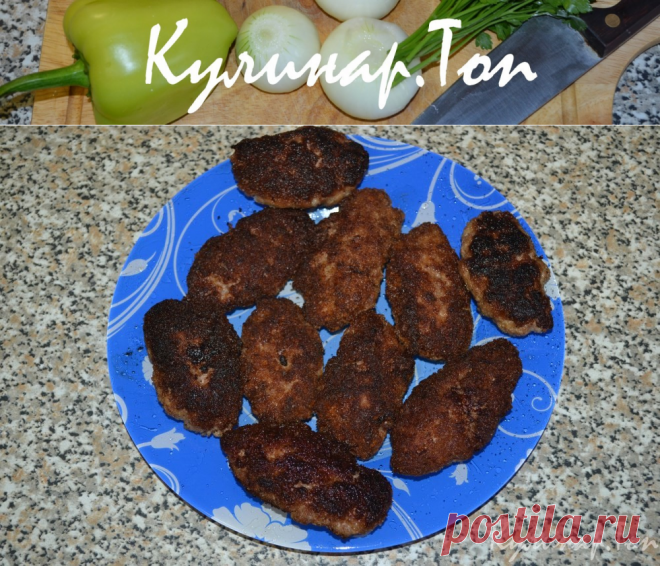 Котлеты в панировочных сухарях ✾ Кулинар.Топ