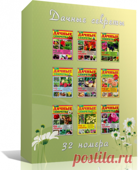 Дачные секреты (32 номера)

«Дачные секреты» - это универсальный помощник всем садоводам и огородникам. В каждом номере: наиболее интересные советы читателей, мнение экспертов и рекомендации специалистов по благоустройству садового участка. Основные рубрики журнала: на огороде, работы в саду, плодовый сад, цветник, своими руками, будьте здоровы, дачные рецепты.
