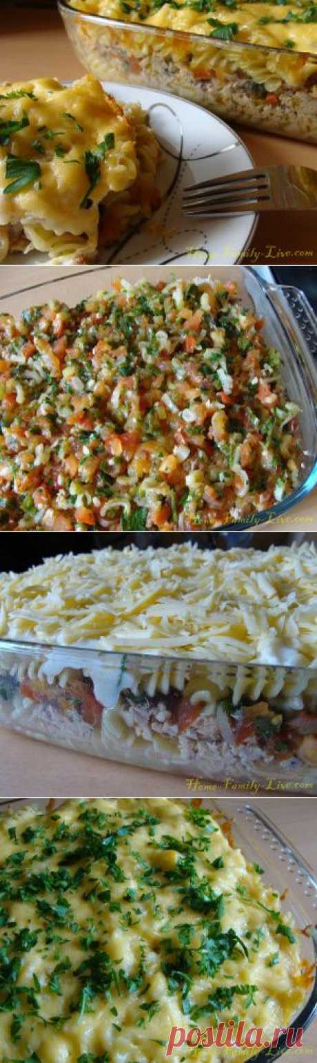 Макаронная запеканка - Кулинарные рецепты