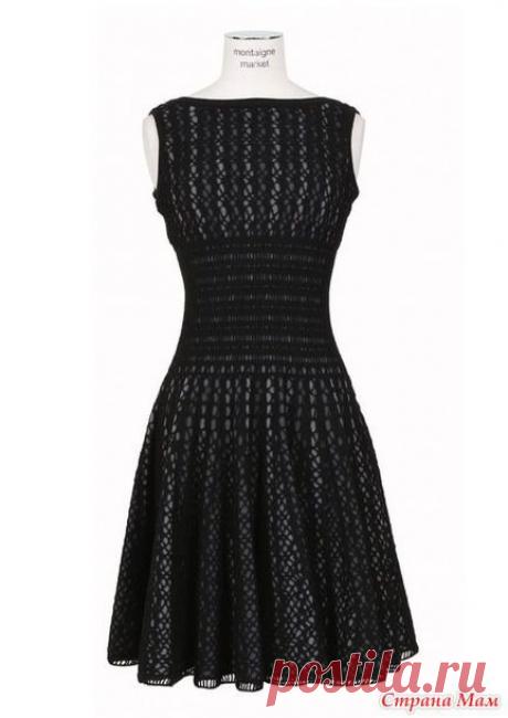. Три маленьких черных платья - Все в ажуре... (вязание крючком) - Страна Мам
