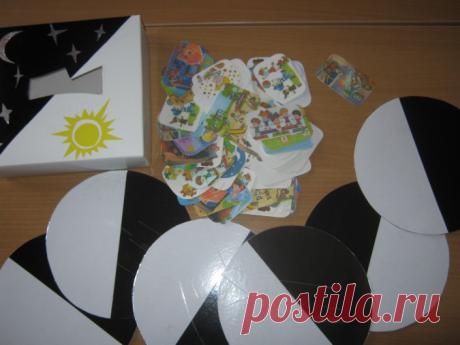 Дидактическая игра «День-ночь». Воспитателям детских садов, школьным учителям и педагогам - Маам.ру