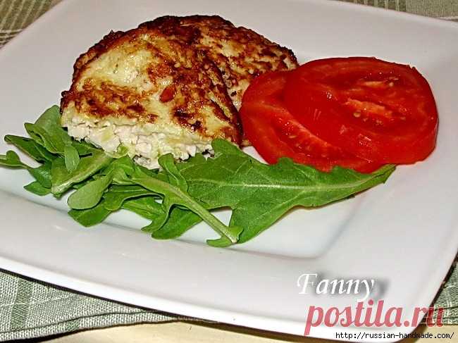 Куриные кабачковые котлеты