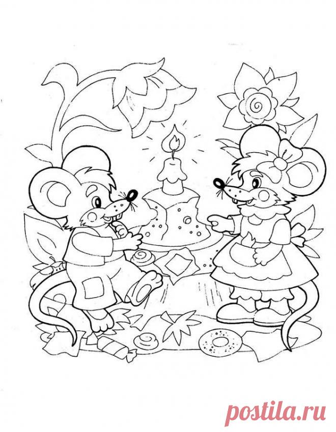 Картинки раскраски для детей 5-7 лет (35 фото) ⭐ Забавник