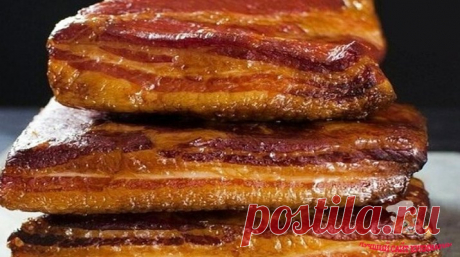 Сало варено-копченое в домашних условиях. Очень вкусное