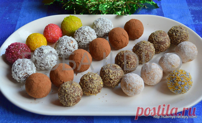 Шарики из печенья | 4vkusa.ru