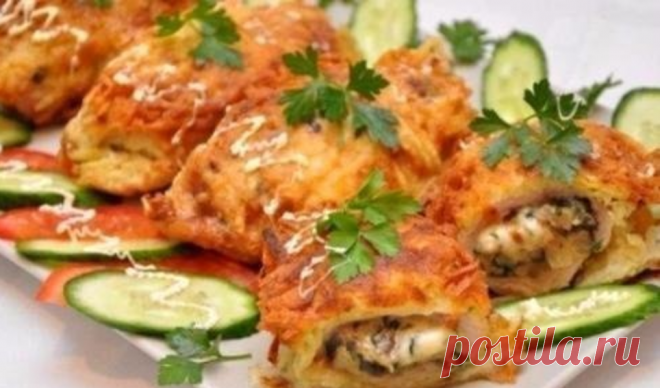 Котлеты в картофельной шубке