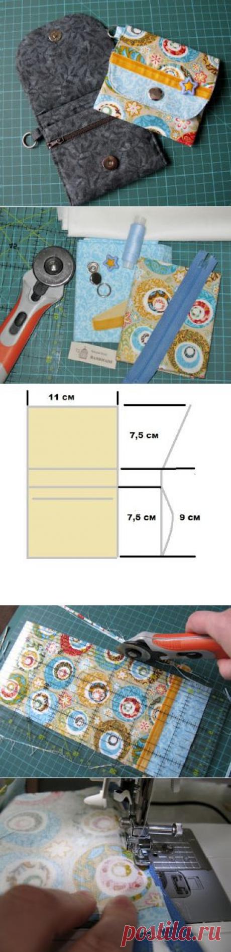 Мастер-класс по пошиву детского кошелька. - Ярмарка Мастеров - ручная работа, handmade