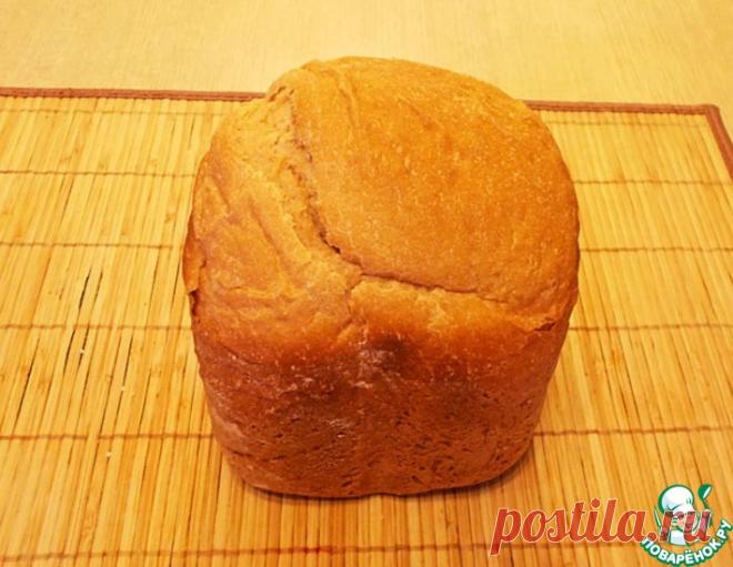 Хлеб пшенично-ржаной с цельнозерновой мукой – кулинарный рецепт
