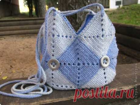 Вязание крючком - Сумка и юбка из квадратных мотивов » Поиск мастер классов, поделок своими руками и рукоделия на SearchMasterclass.Net