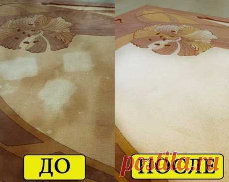 Средство для чистки ковров своими руками - просто!
