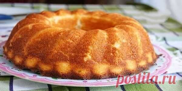 Творожный манник! Классический быстрый манник с добавлением полезности! Творог очень обогащает этот пирог. | Эксклюзивные шедевры кулинарии.