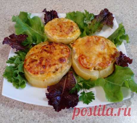 Кабачки фаршированные с сыром - Простые рецепты Овкусе.ру