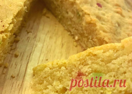 Постный Манник с цукатами - пошаговый рецепт с фото. Автор рецепта Darinka🏃‍♂️ . - Cookpad