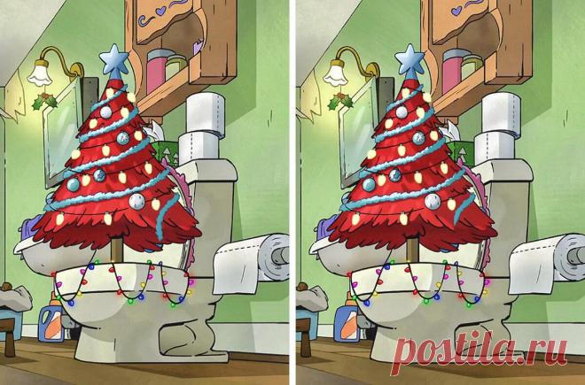 Найдите 5 отличий на картинке Когда нет места где поставить ёлочку. Разминка для внимательности.
Здравствуйте дорогие подписчики и гости развлекательного канала Тестик✌ Сегодня для вас был подготовлен очередной новый развлекательно-
Читай дальше на сайте. Жми подробнее ➡