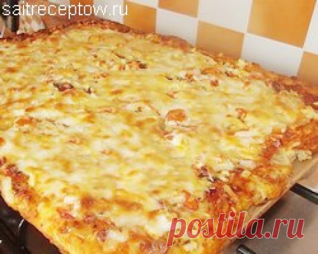 Быстрая пицца в духовке