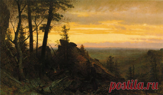 Американский художник Thomas Worthington Whittredg