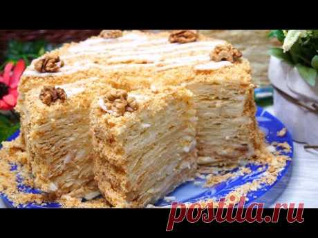 "Наполеон" со вкусом мороженого или пломбирный торт "Наполеон".