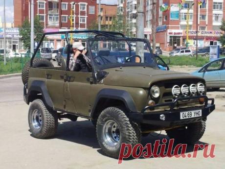 Монгольские УАЗики - ЯПлакалъ