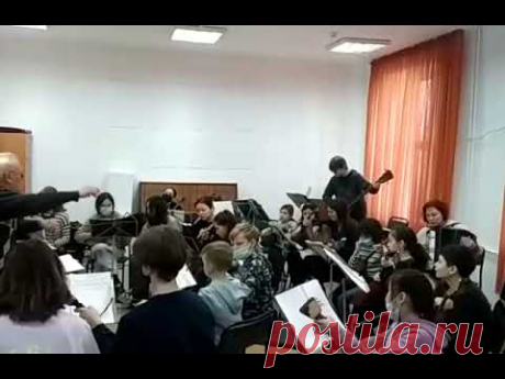 Репетиция к концерту  26 12 2021 г