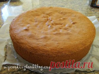 Пандишпанов блат Генуа (Genoise) 2