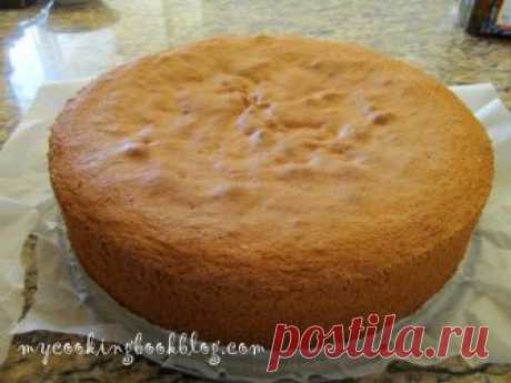 Пандишпанов блат Генуа (Genoise) 2