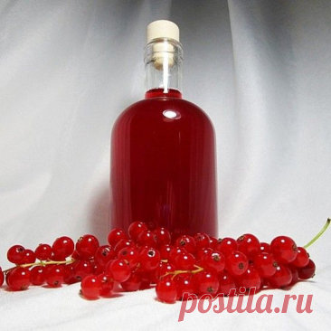 Наливка из красной смородины на водке
450-500 гр. ягод красной смородины
0,5 л водки
150 гр. сахара