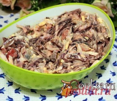 Свекольный салат с сельдью фото рецепт приготовления