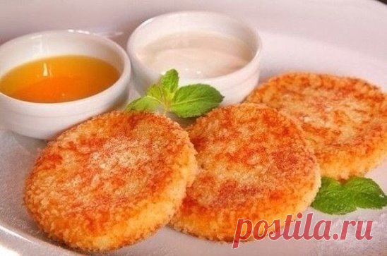 морковно-яблочные сырники.