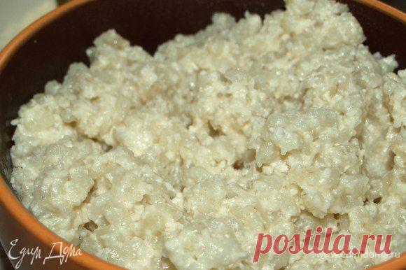 Перловая каша, томленая в молоке. Ингредиенты: перловая крупа, молоко, сливки 10-20% | Официальный сайт кулинарных рецептов Юлии Высоцкой