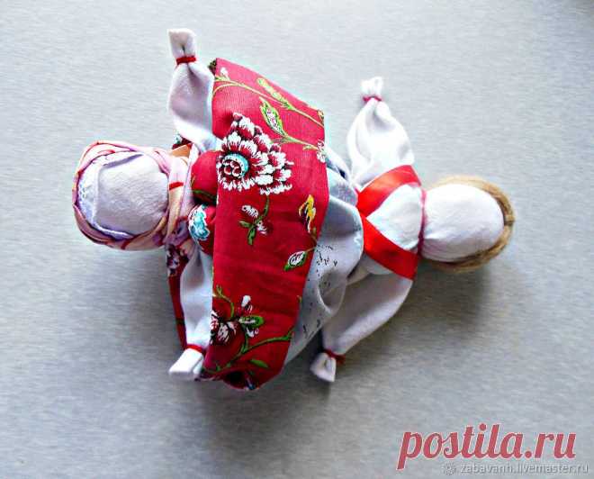 Мастер-класс : Мастерим народную тряпичную куклу Девка-Баба | Журнал Ярмарки Мастеров