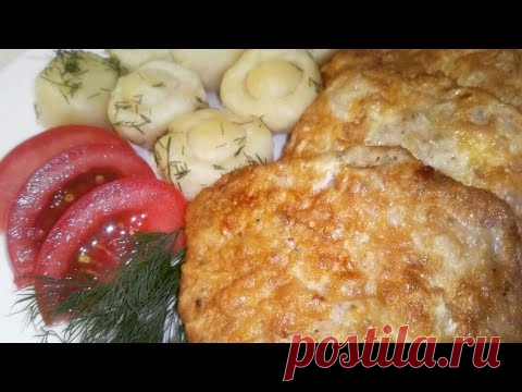 Отбивные из свинины. -