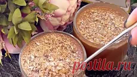 Вкусный десерт из ряженки