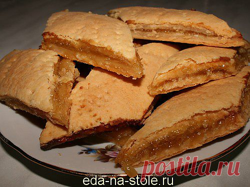 Печенье с лимонной начинкой | Еда на столе