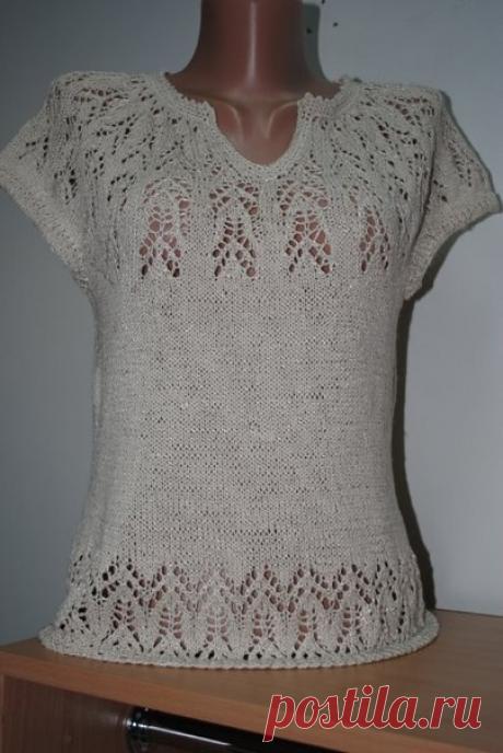 Вязание спицами: модели с круглой кокеткой - Вяжем сети, спицы и крючок - ТВОРЧЕСТВО РУК - Каталог статей - ЛИНИИ ЖИЗНИ