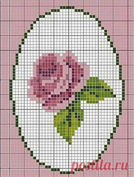 miniature needlework chart | punto croce