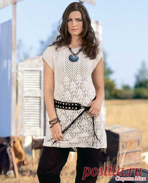 ПРЯМАЯ ТУНИКА ПЕСОЧНОГО ЦВЕТА