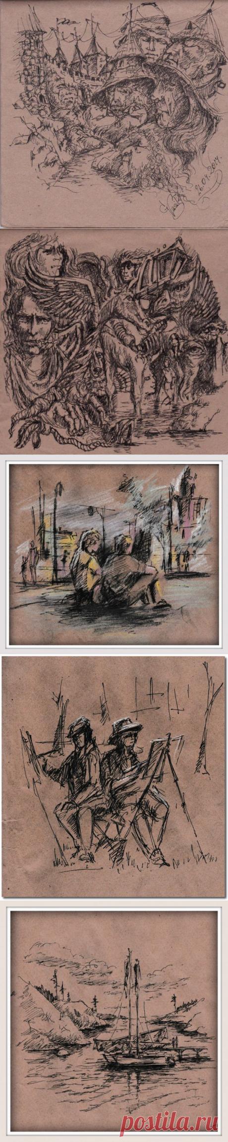 ЗАРИСОВКИ по ПУТИ | СДЕЛАЙ САМ!