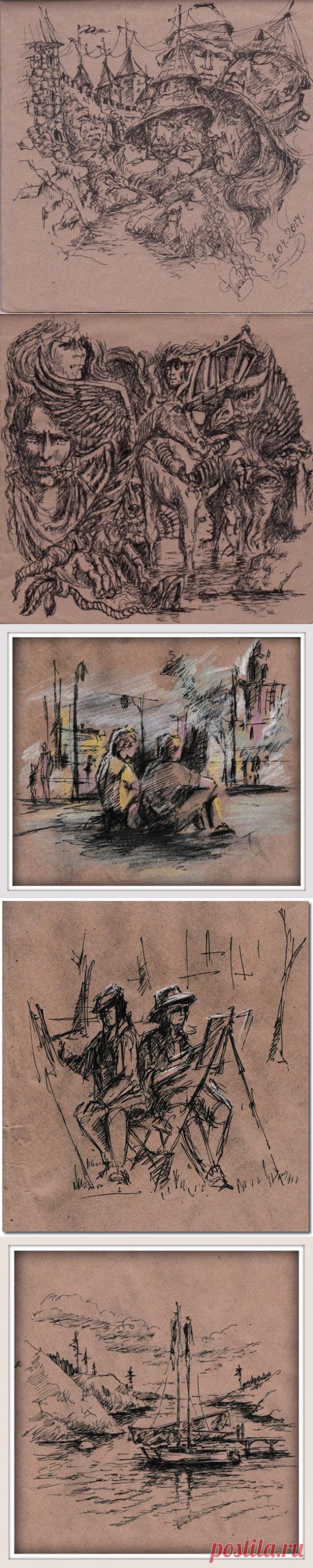 ЗАРИСОВКИ по ПУТИ | СДЕЛАЙ САМ!