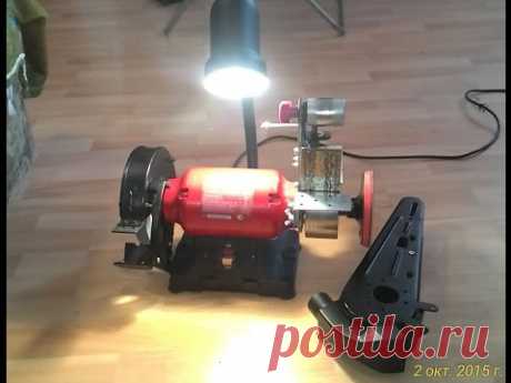 станок ELITECH 300pc или самодельный гриндер