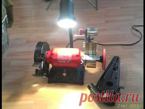 станок ELITECH 300pc или самодельный гриндер