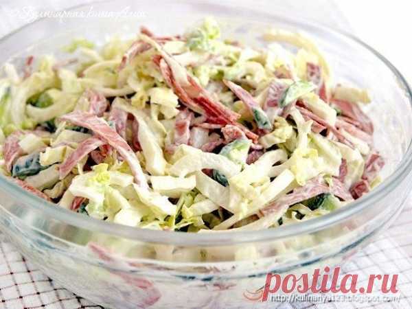 ТОП-6 салатов с пекинской капустой Салаты из пекинской капусты незаменимы для здорового питания благодаря высокому содержанию в ней витаминов и растительного белка. Именно с пекинской капустой получаются самые нежные салаты! Мы собрали…