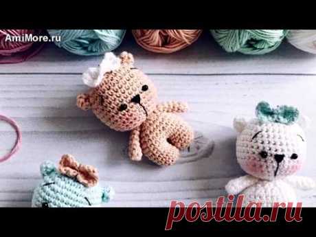 Амигуруми: схема Мишки малышки. Игрушки вязаные крючком - Free crochet patterns.
